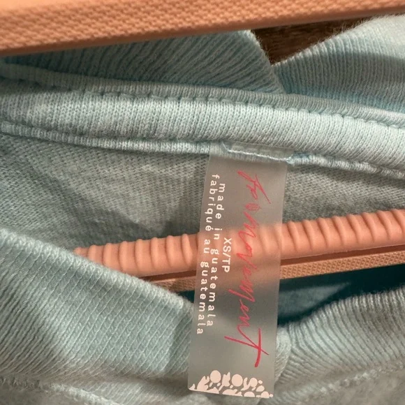 Free People Movement Long Sleeve All Star Layer Oversized Tee size XS - Picture 3 of 7